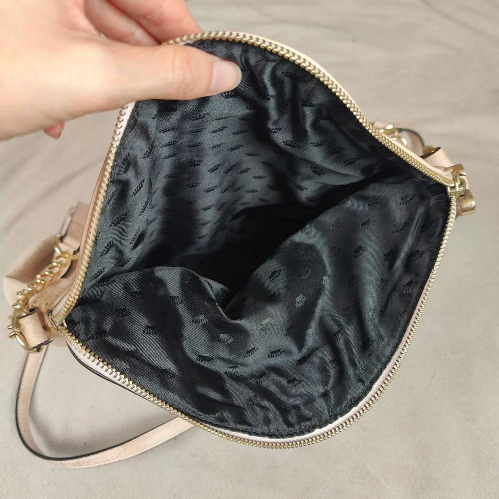 Vintage Y2K Juicy Couture Purse Pink Iridescent Metallic Snakeskin Flap‎ Purse